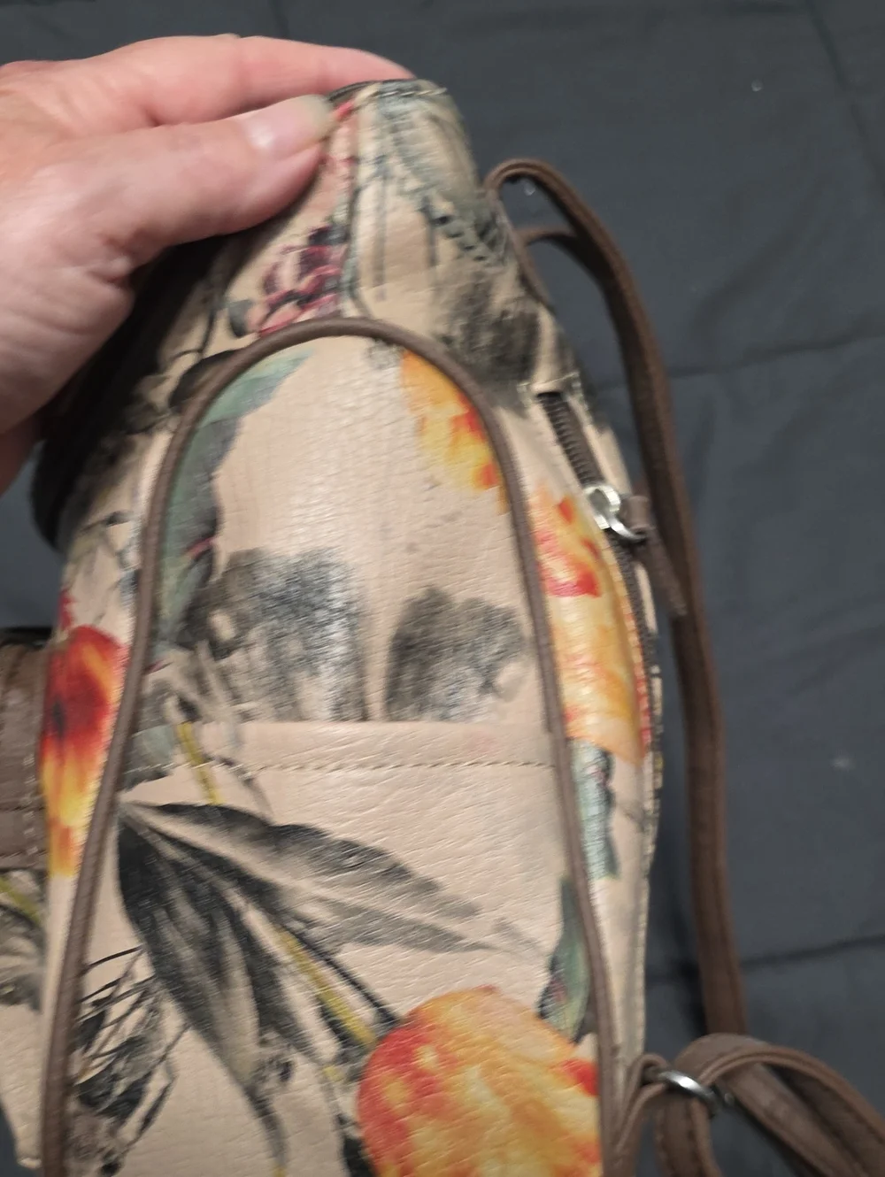 Multisac backpack floral